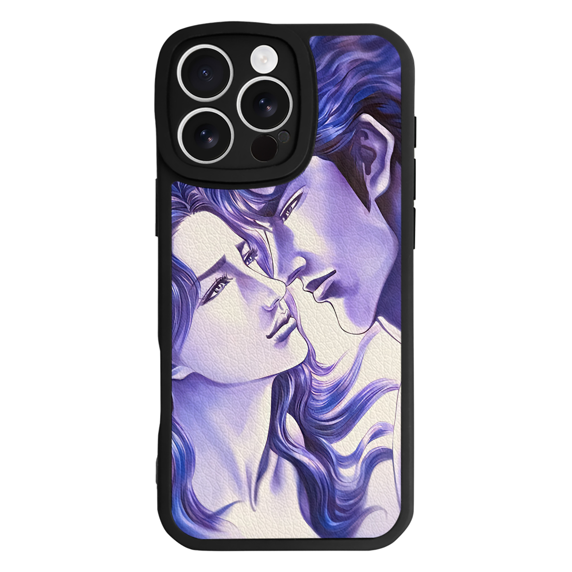 （画像用） 北斗の拳 Fist of the North Star 【iPhone 16シリーズ対応】シリコンスマホケース（レザー調） 材質：シリコン
